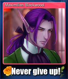 Series 1 - Card 5 of 6 - Maximilian Blackwood