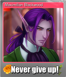 Series 1 - Card 5 of 6 - Maximilian Blackwood