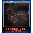 The First Murder