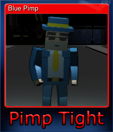 Series 1 - Card 1 of 5 - Blue Pimp