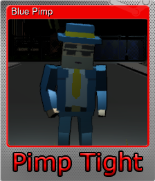 Series 1 - Card 1 of 5 - Blue Pimp