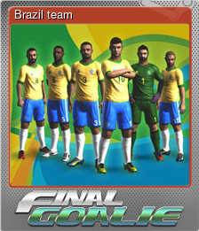 Series 1 - Card 5 of 6 - Brazil team
