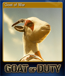 Series 1 - Card 3 of 5 - Goat of War