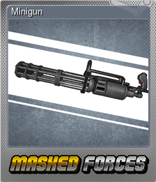 Series 1 - Card 3 of 10 - Minigun