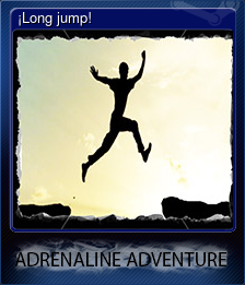 Series 1 - Card 2 of 5 - ¡Long jump!