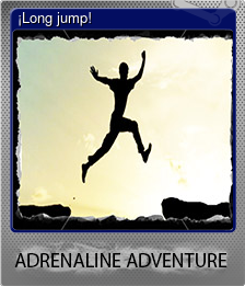 Series 1 - Card 2 of 5 - ¡Long jump!