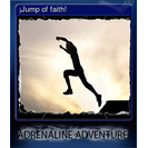 ¡Jump of faith!