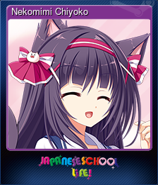 Series 1 - Card 3 of 5 - Nekomimi Chiyoko