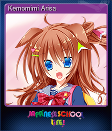 Series 1 - Card 2 of 5 - Kemomimi Arisa