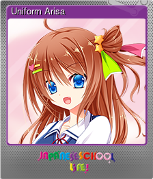 Series 1 - Card 4 of 5 - Uniform Arisa