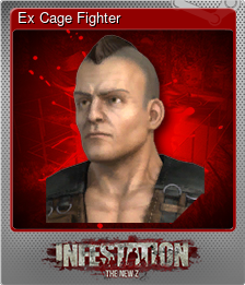 Series 1 - Card 9 of 10 - Ex Cage Fighter