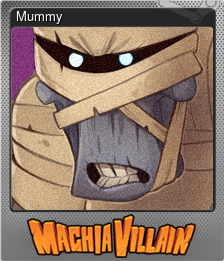 Series 1 - Card 4 of 8 - Mummy