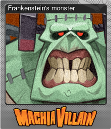 Series 1 - Card 2 of 8 - Frankenstein's monster