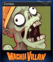 Series 1 - Card 8 of 8 - Zombie