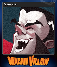 Series 1 - Card 6 of 8 - Vampire