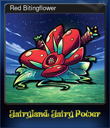 Series 1 - Card 4 of 6 - Red Bitingflower