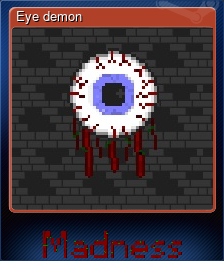 Series 1 - Card 1 of 5 - Eye demon