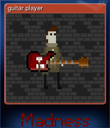 Series 1 - Card 4 of 5 - guitar player