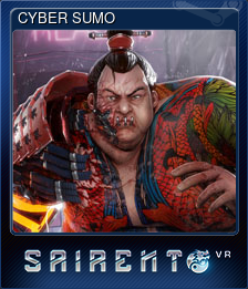 Series 1 - Card 1 of 8 - CYBER SUMO