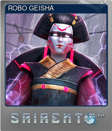 Series 1 - Card 6 of 8 - ROBO GEISHA