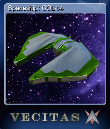Series 1 - Card 4 of 7 - Spaceship: COL-04