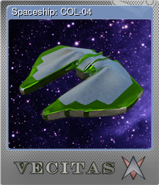 Series 1 - Card 4 of 7 - Spaceship: COL-04