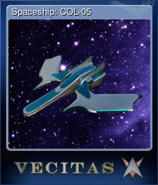 Series 1 - Card 5 of 7 - Spaceship: COL-05