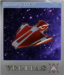 Series 1 - Card 1 of 7 - Spaceship: COL-01