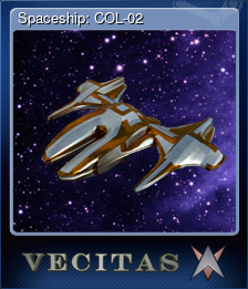 Series 1 - Card 2 of 7 - Spaceship: COL-02