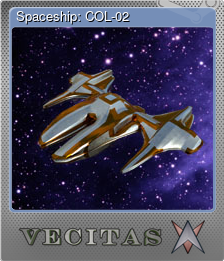Series 1 - Card 2 of 7 - Spaceship: COL-02