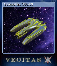 Series 1 - Card 3 of 7 - Spaceship: COL-03