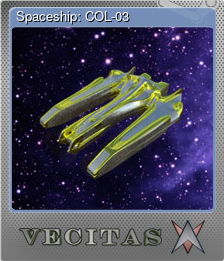 Series 1 - Card 3 of 7 - Spaceship: COL-03