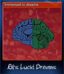 Series 1 - Card 4 of 5 - Immersed in dreams