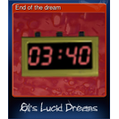 End of the dream