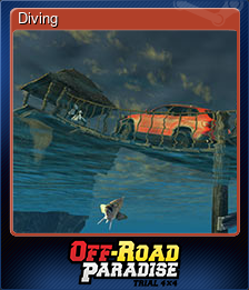 Series 1 - Card 2 of 5 - Diving