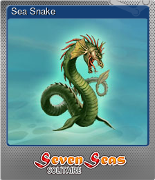 Series 1 - Card 4 of 5 - Sea Snake