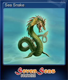 Series 1 - Card 4 of 5 - Sea Snake