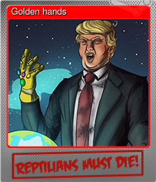 Series 1 - Card 1 of 5 - Golden hands