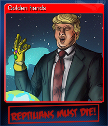 Series 1 - Card 1 of 5 - Golden hands