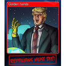 Golden hands