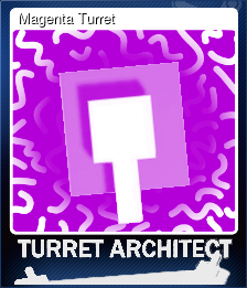 Series 1 - Card 3 of 5 - Magenta Turret