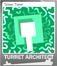 Series 1 - Card 2 of 5 - Green Turret