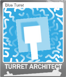 Series 1 - Card 1 of 5 - Blue Turret