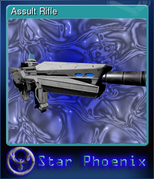 Series 1 - Card 2 of 6 - Assult Rifle