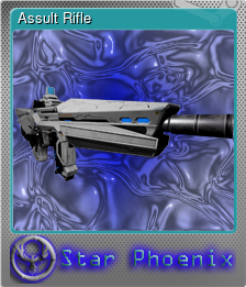 Series 1 - Card 2 of 6 - Assult Rifle
