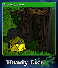 Series 1 - Card 6 of 7 - Spooky cave