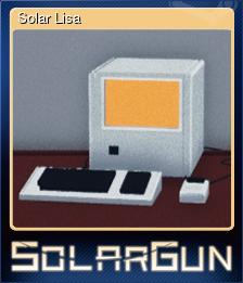 Series 1 - Card 6 of 6 - Solar Lisa