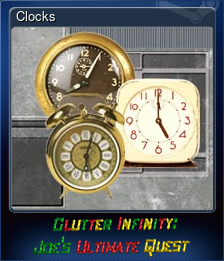 Series 1 - Card 2 of 6 - Clocks