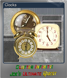 Series 1 - Card 2 of 6 - Clocks