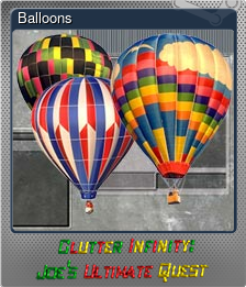 Series 1 - Card 3 of 6 - Balloons
